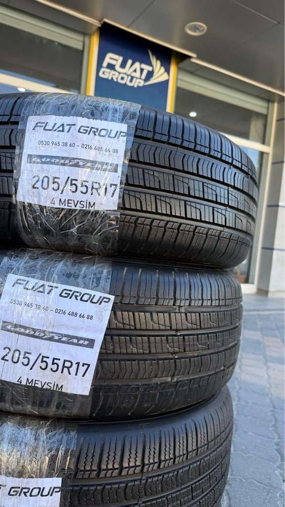 205 55 17 GOODYEAR 4 MEVSİM LASTİK SIFIRDAN HİÇBİR FARKI YOK - 2