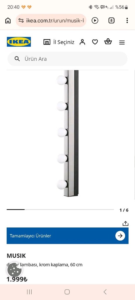 ikea musık Led - 3