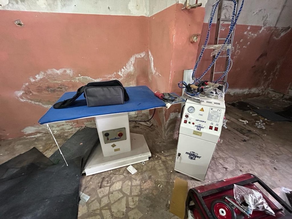 Malkan UP102 Sanayi Tipi Vakumlu Ütü Masası (Paskara)