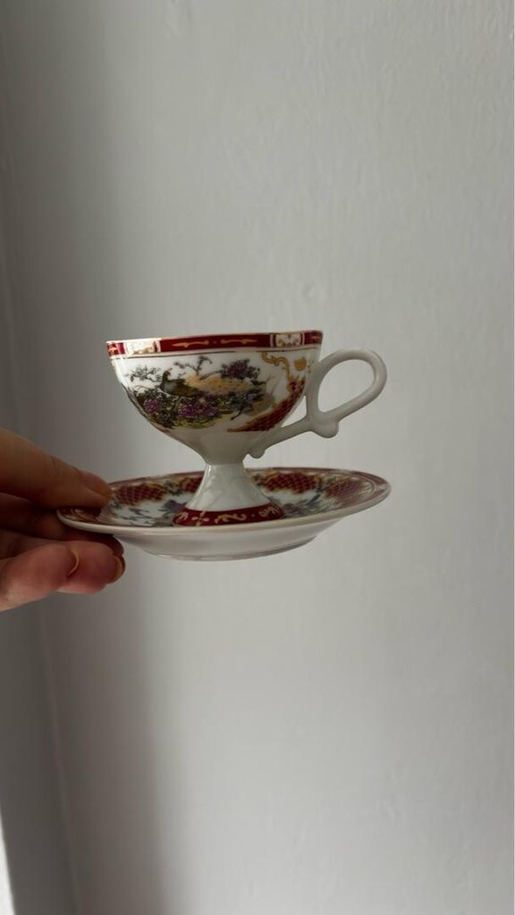 vintage kahve fincanı - 2