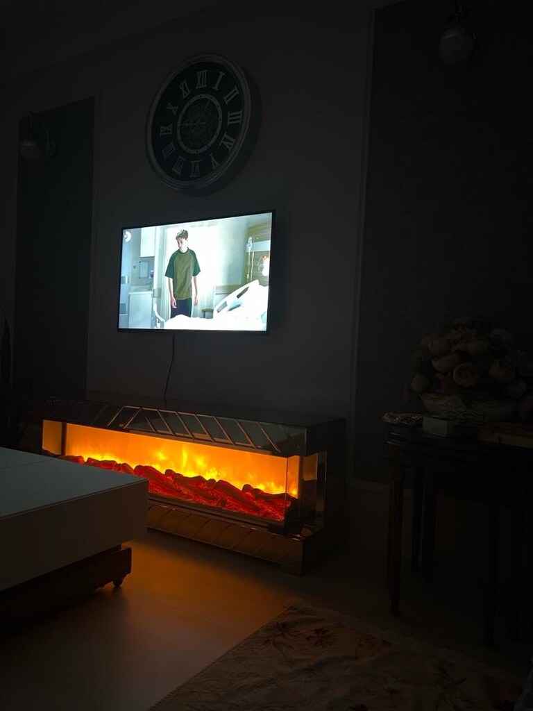 Çok Şık LED Işıklı TV Ünitesi Satılıktır - 6