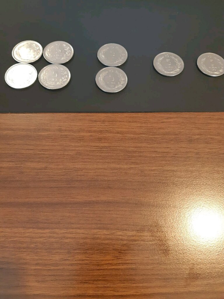 50 yıllık metal "5" TL'ler - 2