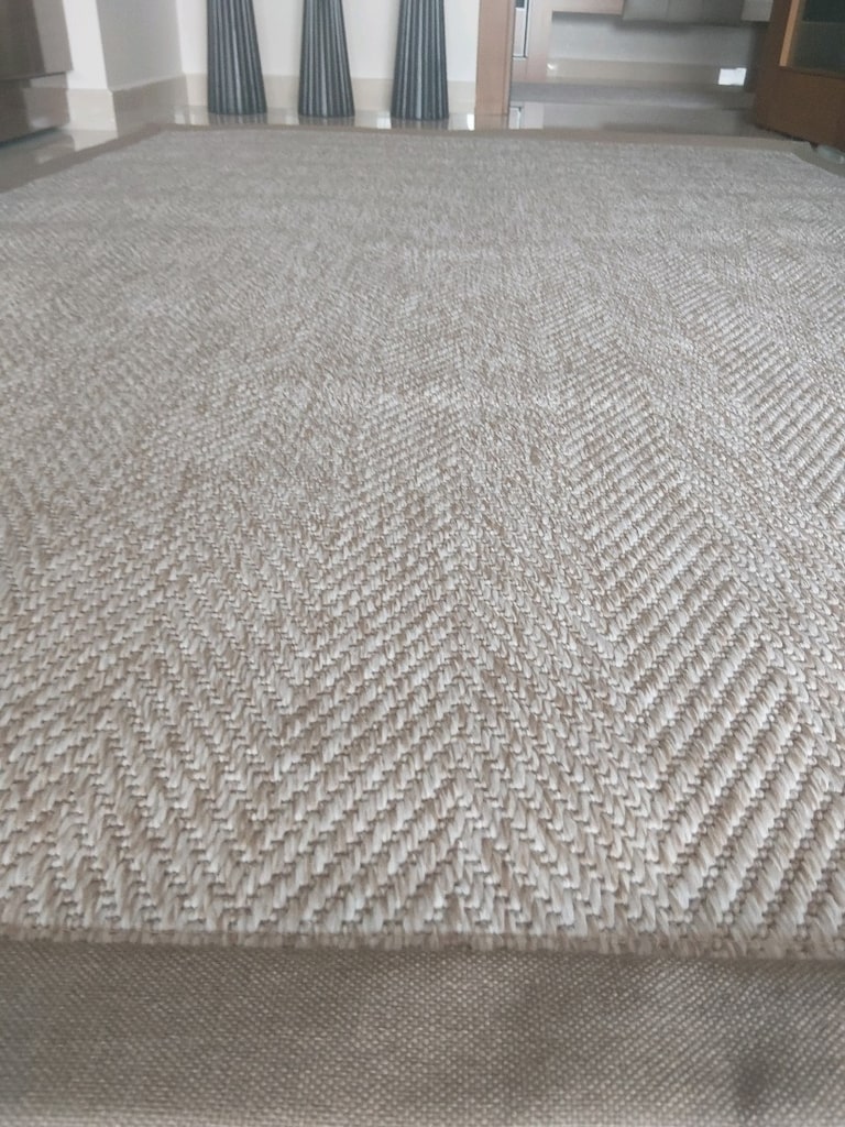 Orjinal bordürlü sisal halı - 4