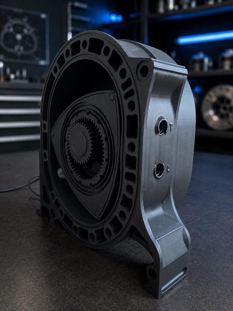 Wankel Motor Maketi - 3