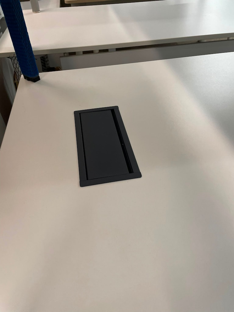 KLAS OFİS ÜSKÜDAR 180x80 cm BÜROTİME BEYAZ ÇALIŞMA MASASI - 5