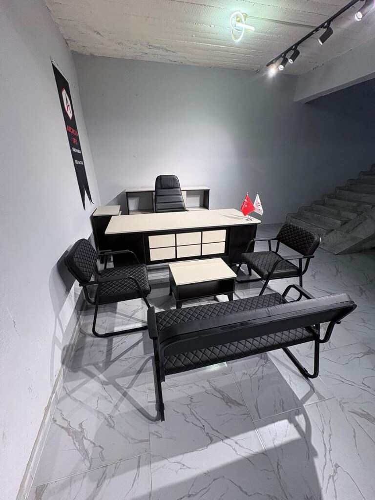 ZENA TAKIM OFİS TAKIMI MAKAM MASASI BÜRO MOBİLYASI - 2