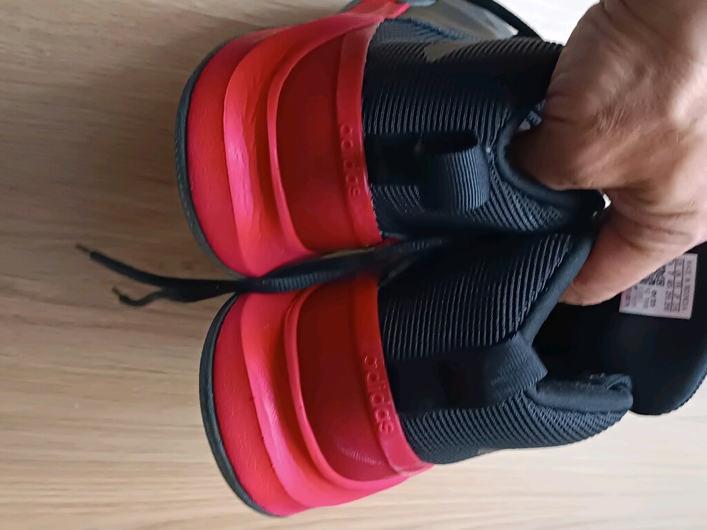 Adidas Erkek Basketbol Ayakkabısı Siyah Kırmızı - 2