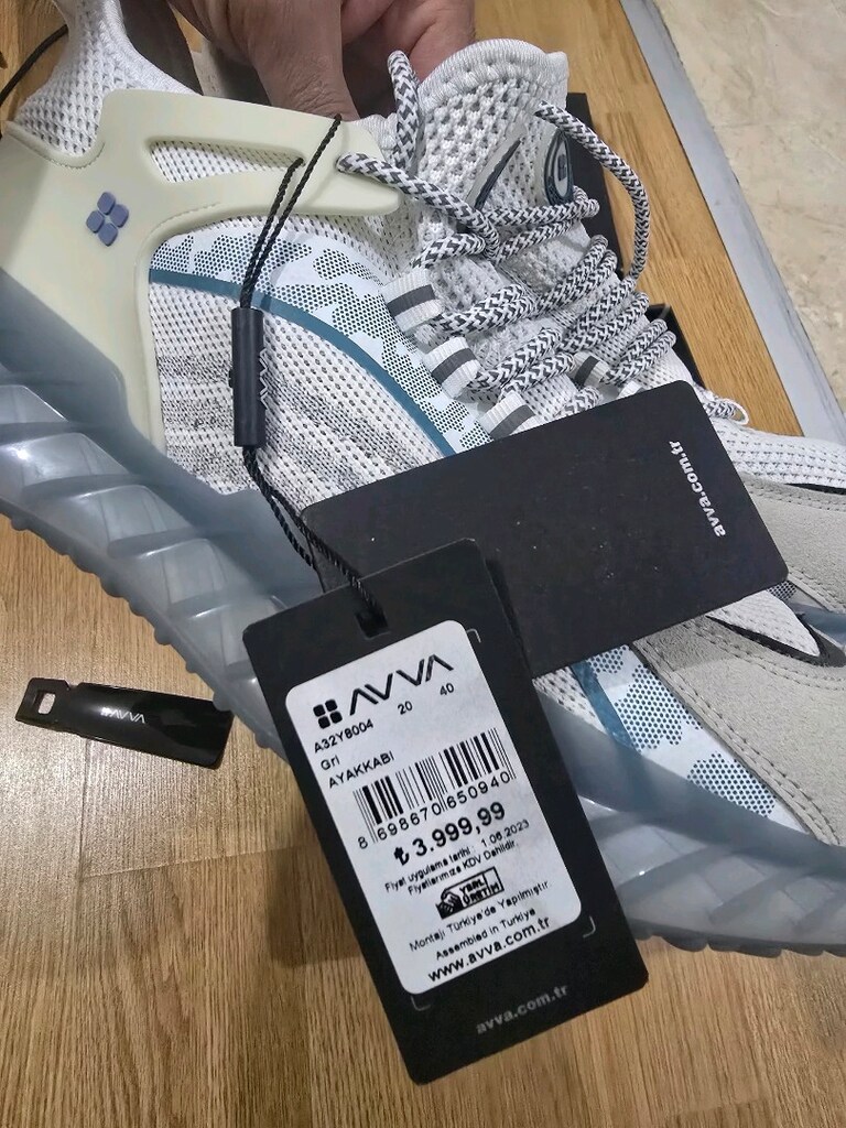 avva spor ayakkabı sıfır kutulu 40 numara 25 cm - 2