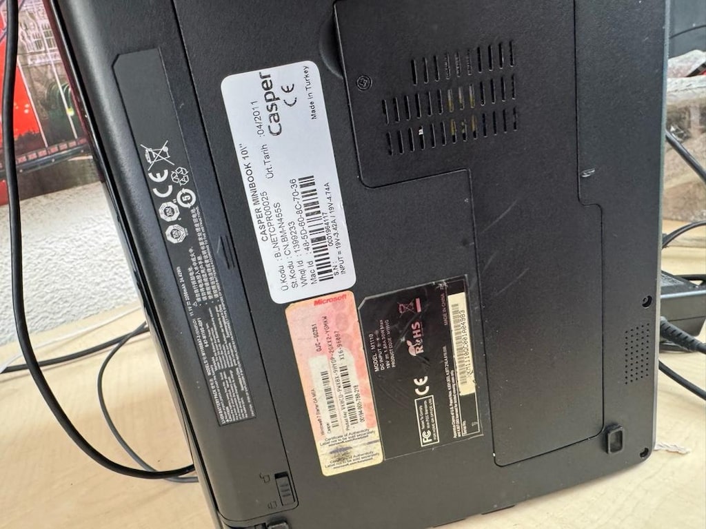 Casper Minibook 10.1" / 2GB RAM / Çantalı Ucuz Küçük Laptop - 3