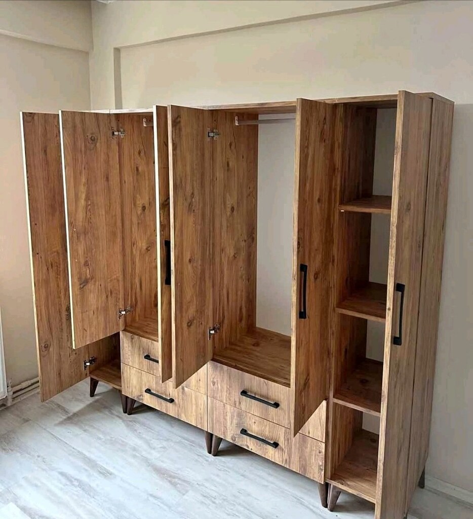 İmalattan 6 Kapaklı Aynalı Gardırop - 2