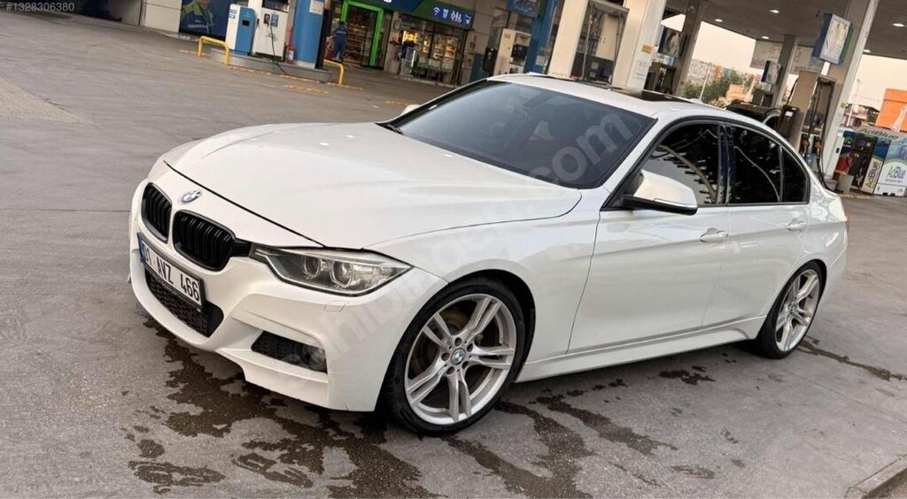 BMW 320 ied temiz bakımli aile aracı - 10