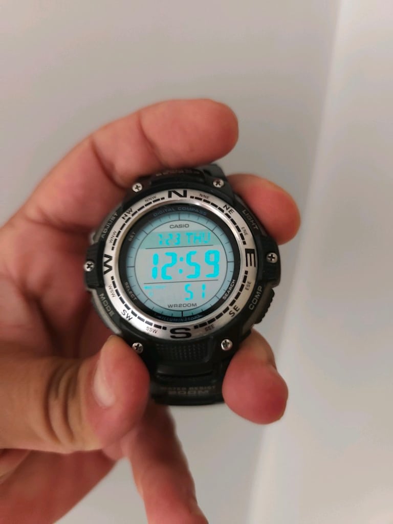 Orjinal Casio Sgw-100 Pusula/Termometre HATASIZ - 11