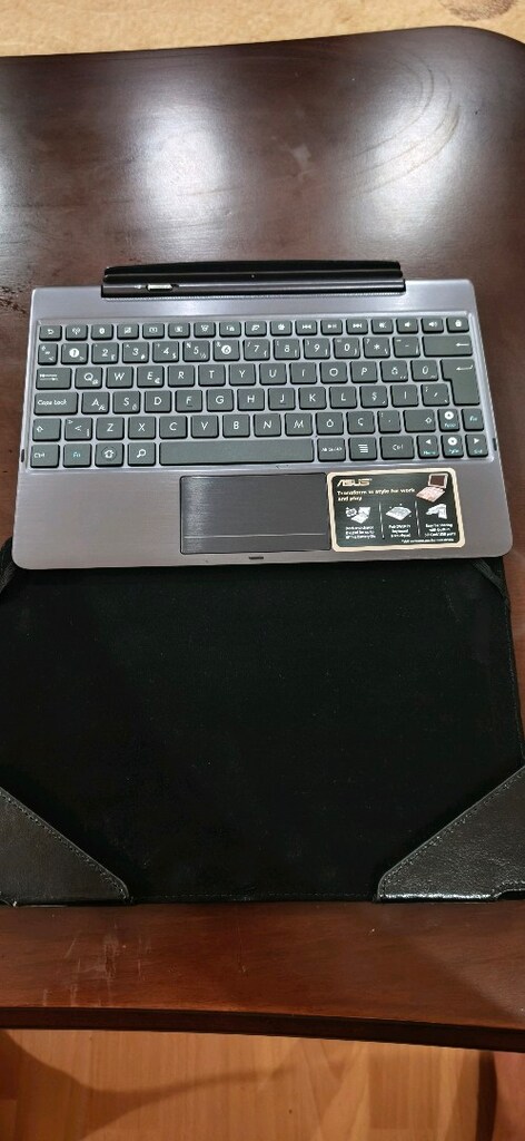 Asus Transformer Prime TF201 Klavye Dock - Sıfır Kutulu" - 4