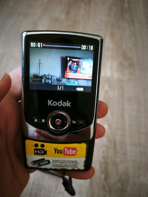 Kodak pocket cep video kamera Zİ6 YOUTUBE INSTAGRAM CEKİMLERİ İCİN