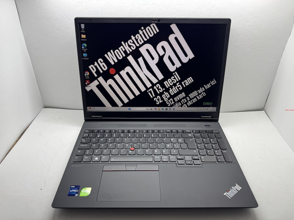 THİNKPAD P16V İ7 13. NESİL 32 GB RAM 512 NVME RTX A1000 - 2