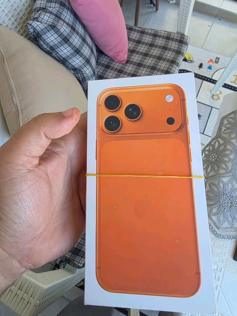 Turuncu iPhone sıfır kutu - 3