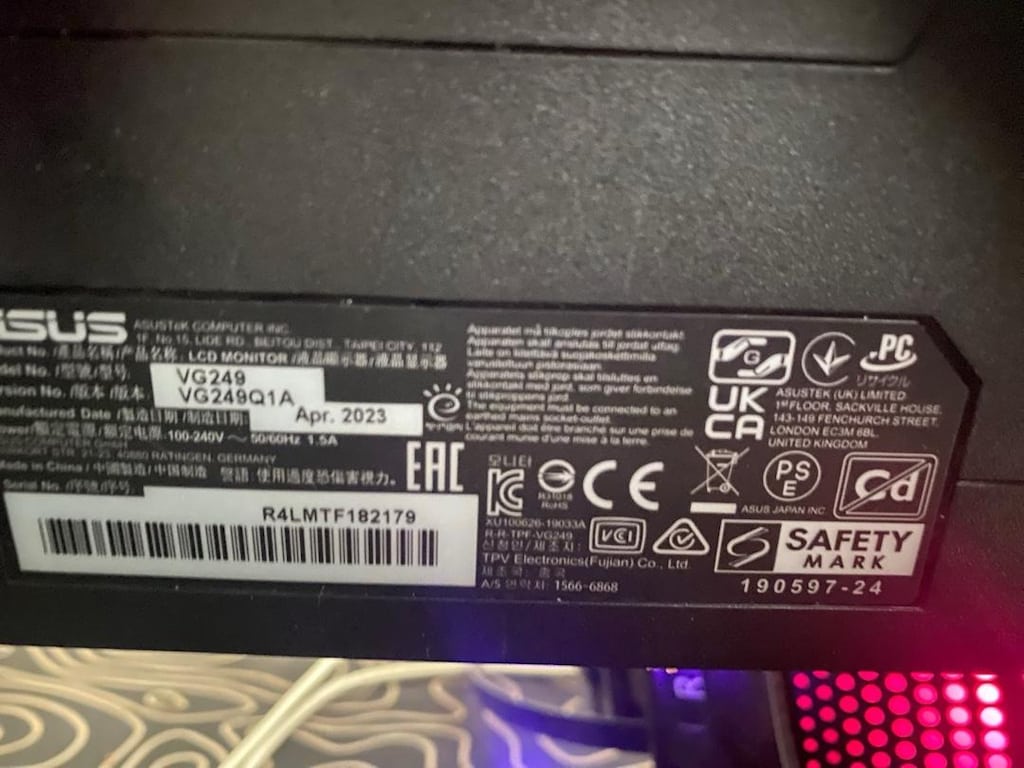 Asus tuf gaming 165 hz monitör - 2