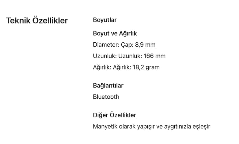 Sıfır ayarında Apple Pencil 2. Nesil Kutulu-Faturalı - 5