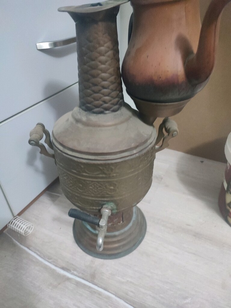 ANTİKA BAKIR SEMAVER - 3