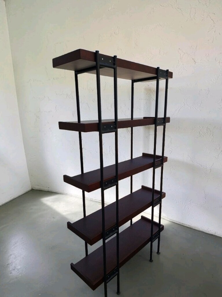 Mudo Concept Metal Masif Ahşap Kitaplık - 2