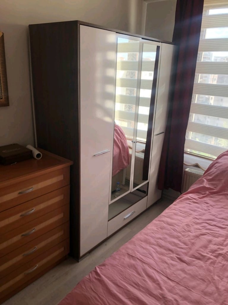 Yeni L koltuk 2 li koltuk,baza başlıklı yatak ve mutfak takımı - 4