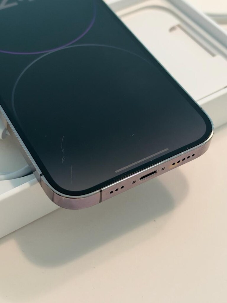 TR cihazı kutulu iPhone 14 Pro 128GB Mor ve magsafe kılıf - 12