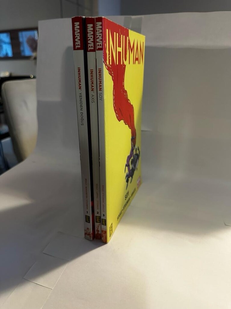 inhuman marvel çizgi roman 1-2-3cilt set - 5