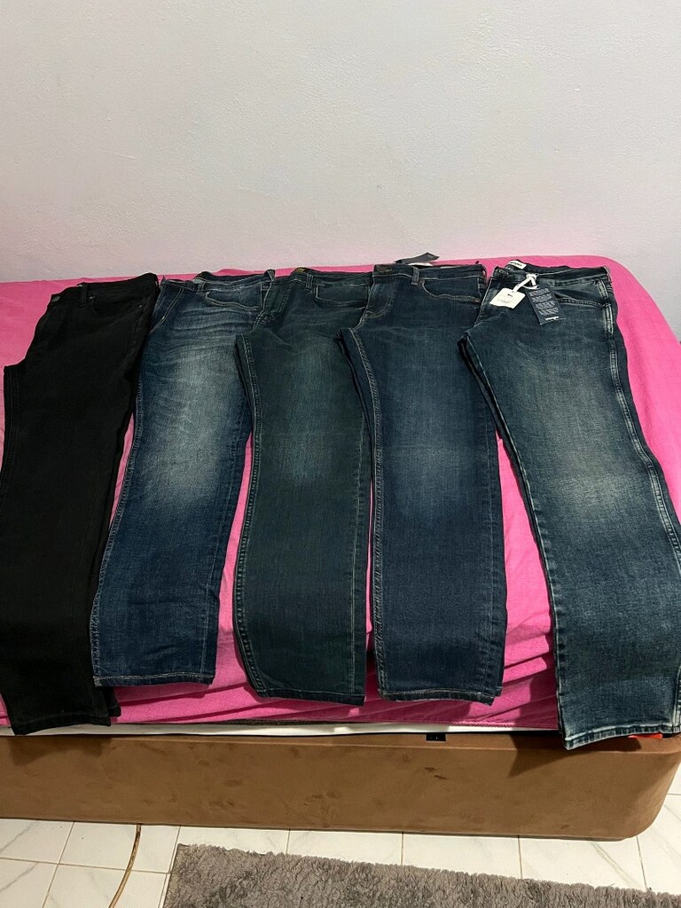 Lee Wrangler Orjinal Kot Pantolon 5 Adet