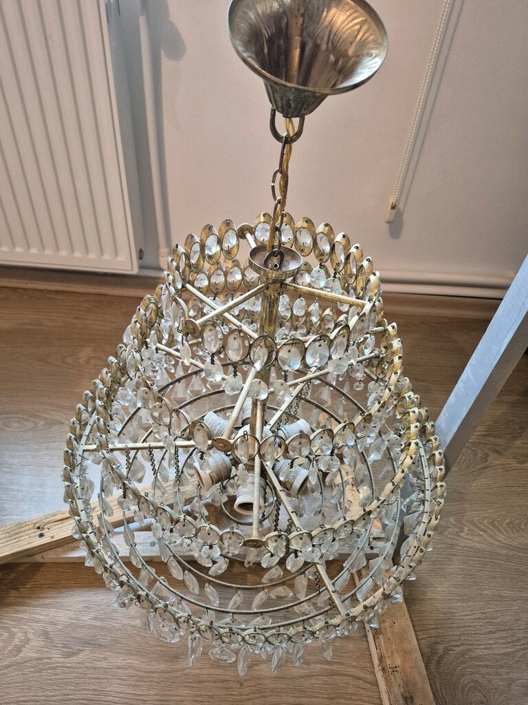Avize Kristal Kesme cam Prinç Gövde - 5