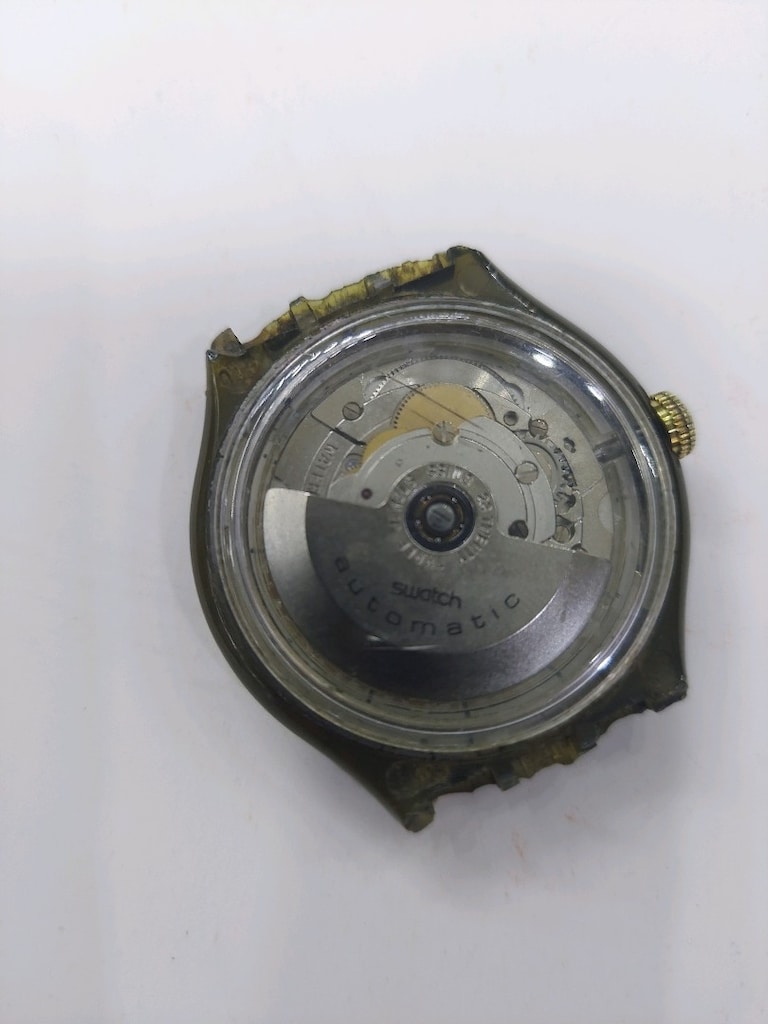 swatch mekanik kol saat çalışır durumda - 3