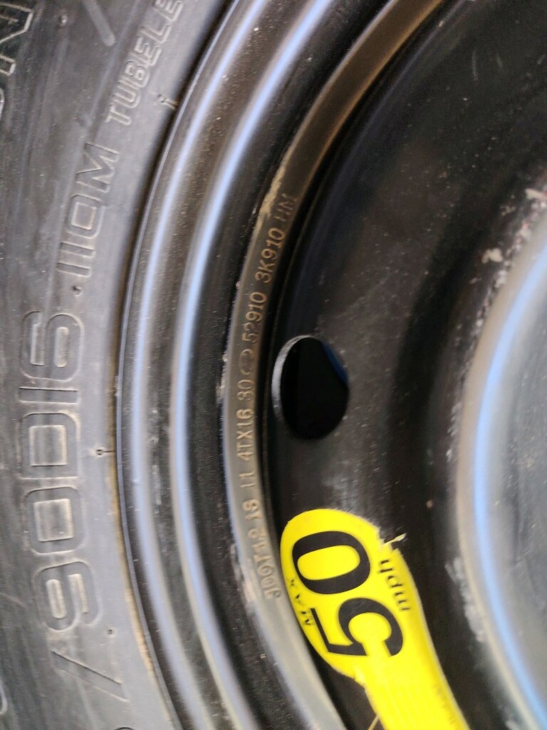 155 90 16 Hyundai ix35 5X114.3 İnce stepne kılıf - 3