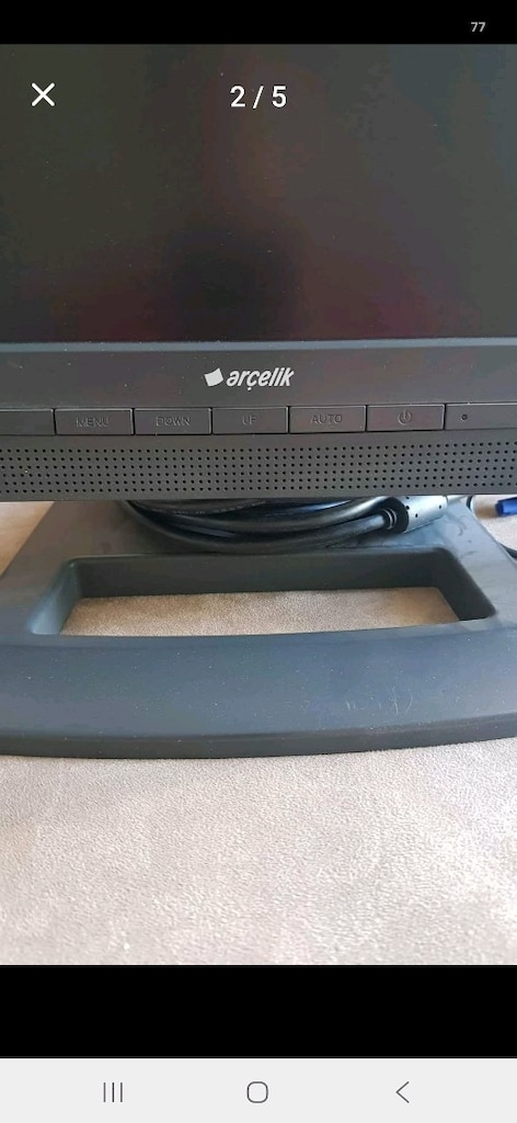 Monitör Arçelik, 18 inch, Çok Temiz Kullanılmıştır, İlk Gelen Alır - 2