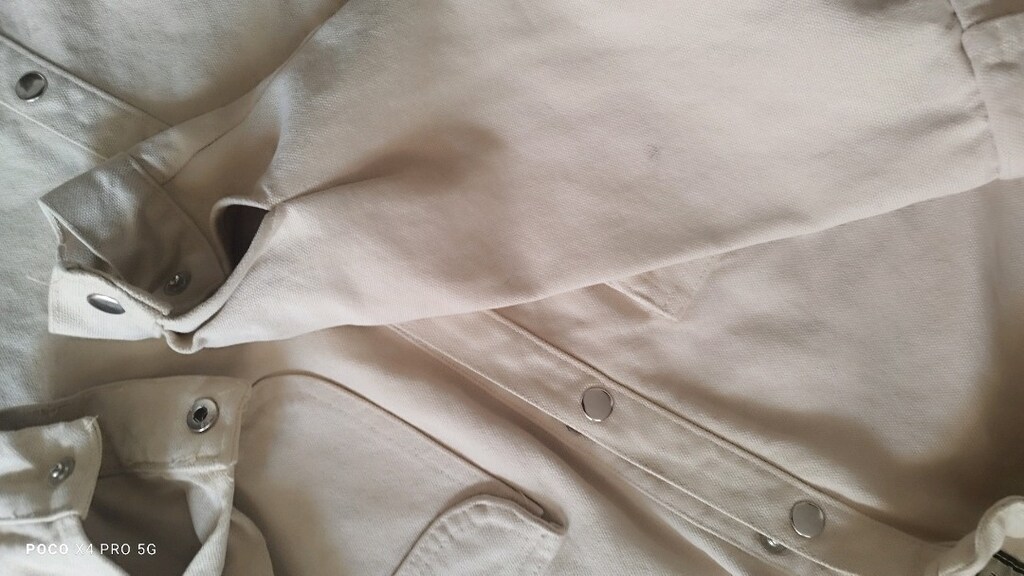 #Viola jeans kalın keten gömlek Eni 55 Boyu 76??? BÜYÜK KIŞ İNDİRİMİ - 5