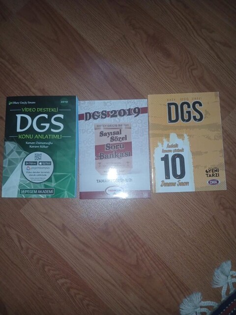 dgs hazırlık kitapları