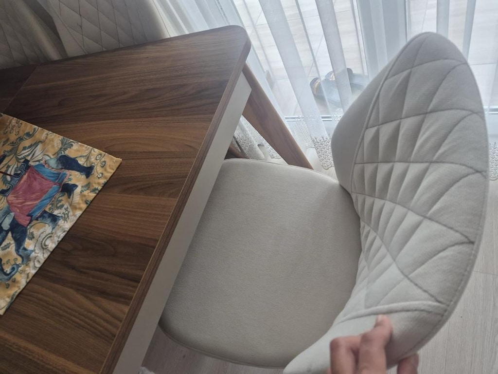 Weltew Vega Lansman Serisi Yemek Masası + 6 Sandalye | Çok Temiz - 5
