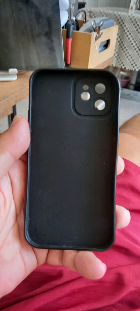 iphone 12 telefon kılıfi plastik - 2