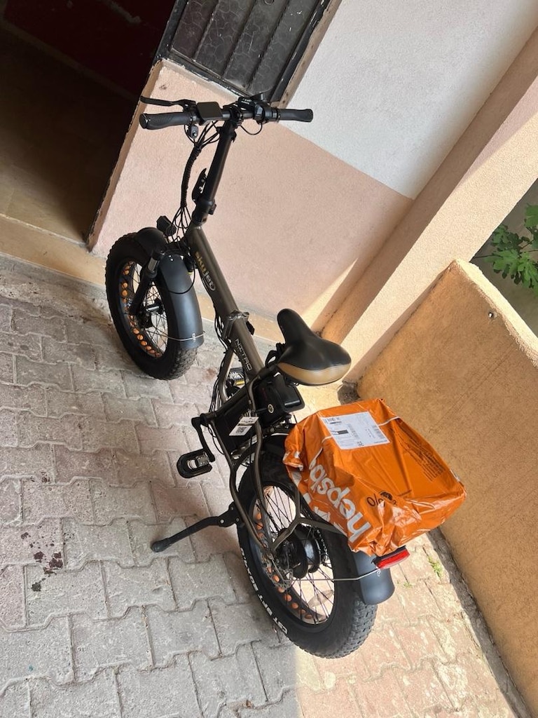 Sky Jet elektrikli Katlanır Bisiklet - 5