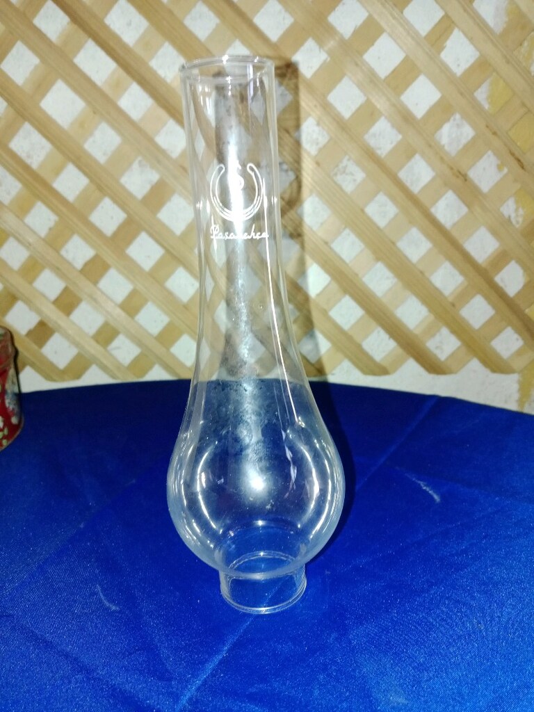 Antika 7 numara Paşabahçe gaz lambası camı