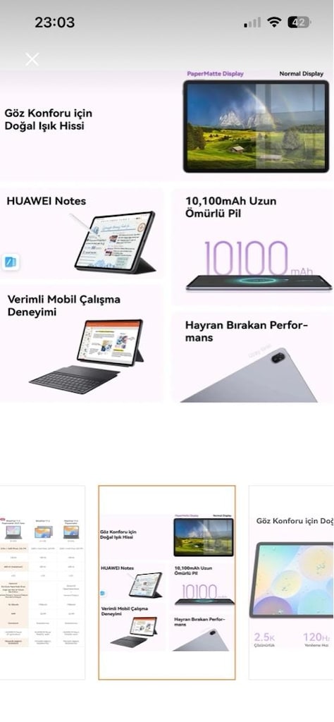 Huawei MatePad 11.5 2025 (8/256 GB)Klavyeli Kılıf -Sıfır Ayarında - 2