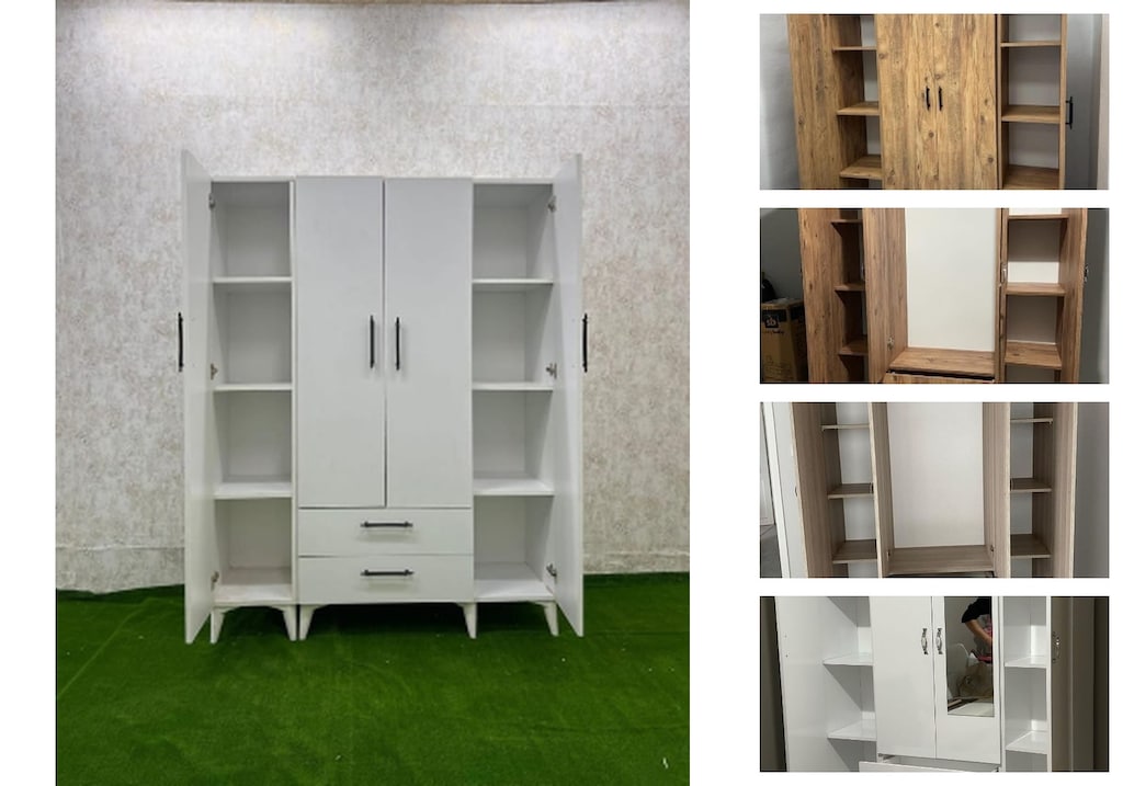 4 kapaklı elbise dolabı uzzeheuply - 3