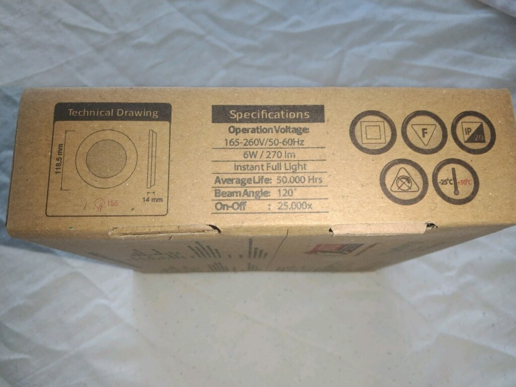 HoroZ Electric Slim-6 LED panel Novo 6watt 9watt . - 14