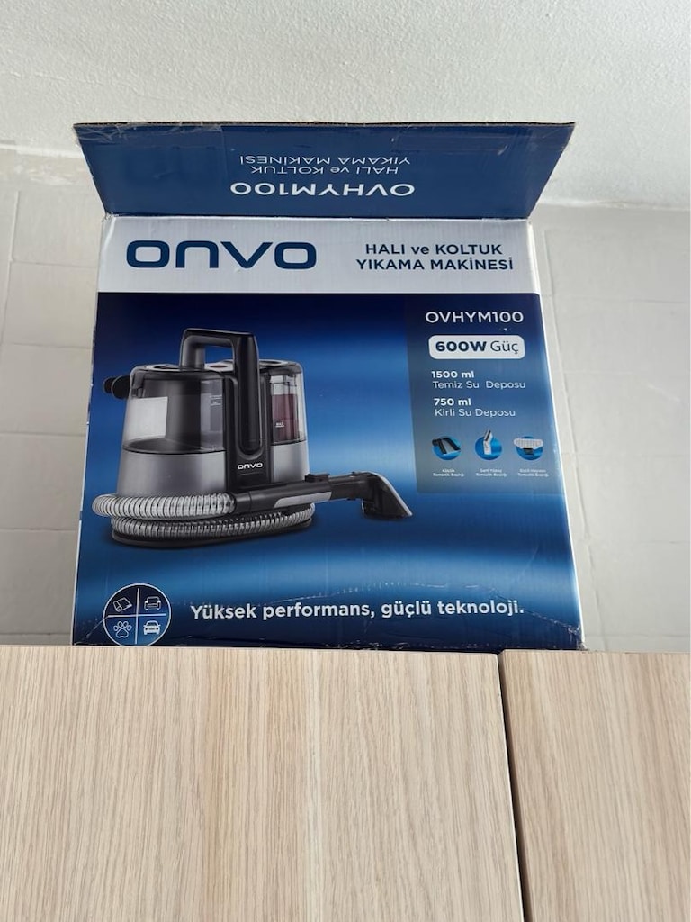 garanti belgeli onvo marka halı yıkama makinası - 2