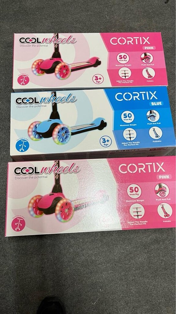 SCOOTER COOL WHEELS CORTIX SCOOTER MAVİ - 6