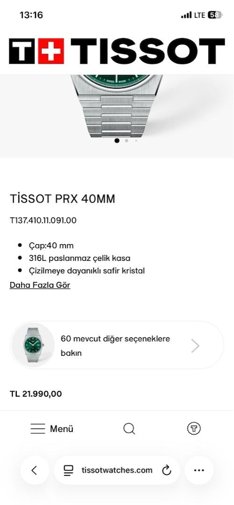 Tissot PRX Quartz Saat - 13