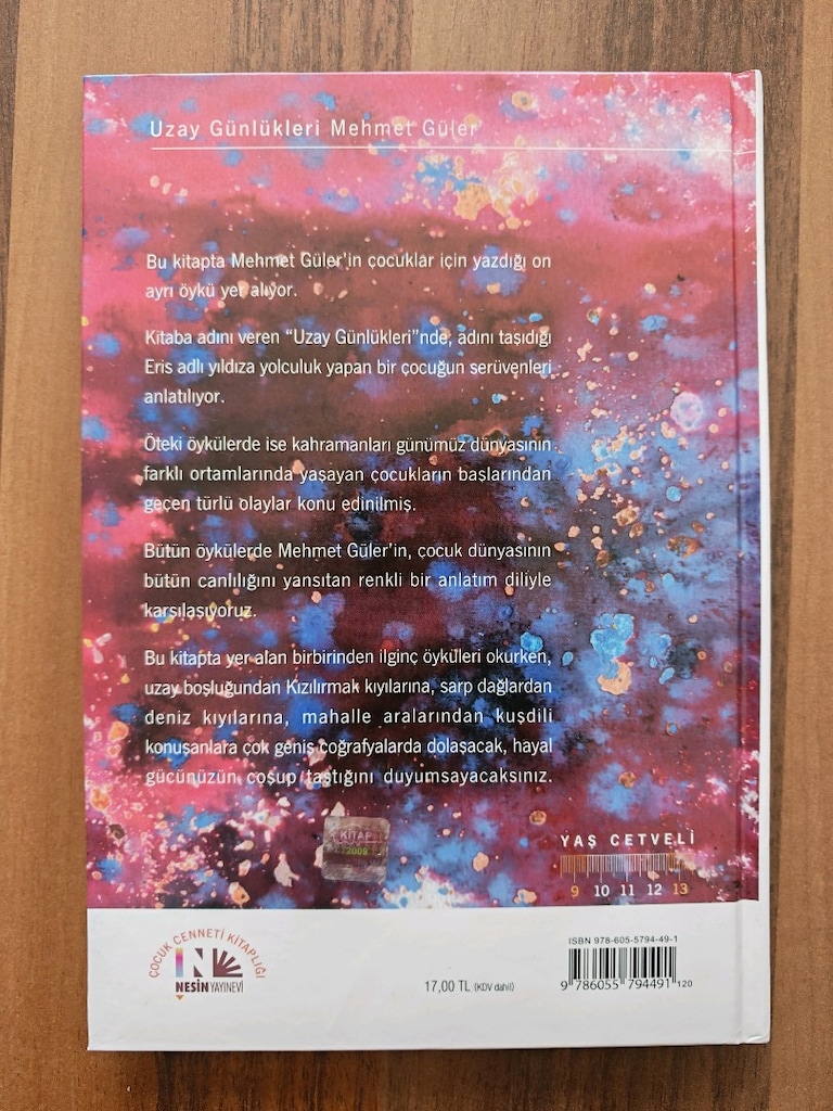 Uzay Günlükleri - Tatil Okuma Kitabı - 2