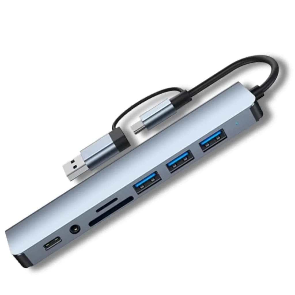 6010 8 in 2 USB-C & USB 3.0 Hub Çoklayıcı Çevirici - 2