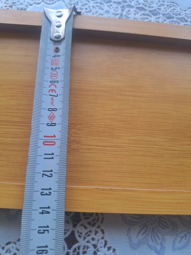 üçlü ahşap servis sunum tepsisi - 10