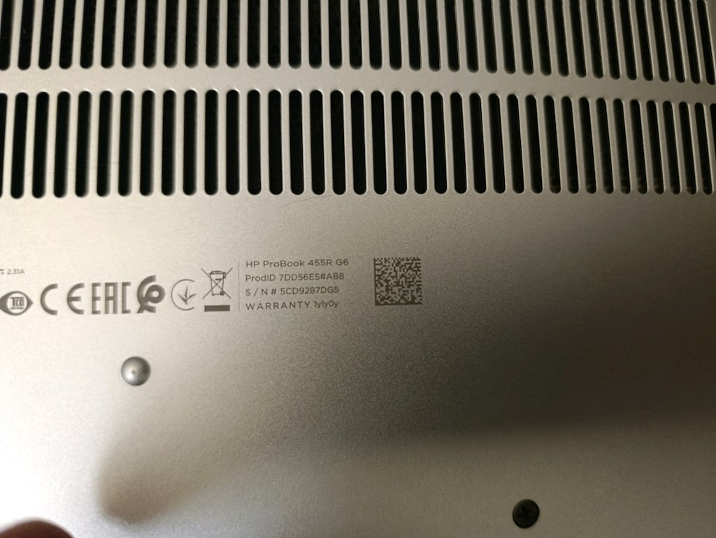 HP ProBook 455R G6 | Ryzen 5 3500U | 8 GB RAM | 256 GB SSD | Vega 8 | - 6