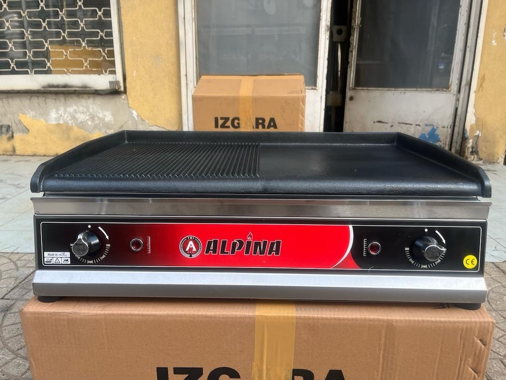 ALPİNA 70 CM ELEKTRİKLİ DÖKÜM IZGARA SIFIR GARANTİLİ ÜRÜN KÖFTE IZGARA - 5