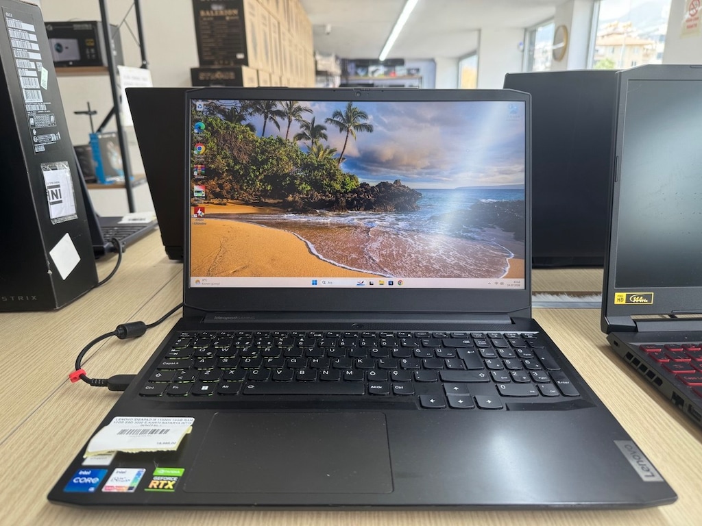 *İ5 11300H İŞLEMCİ *16GB RAM *512GB SSD *RTX 3050 4 GB E.K LENOVO İDEA - 2